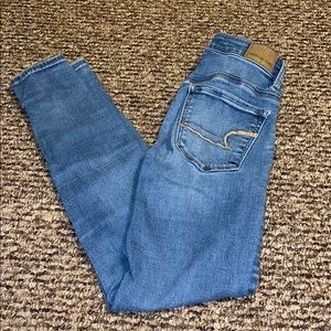 blue jean pants